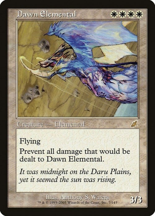 Dawn Elemental Card Front