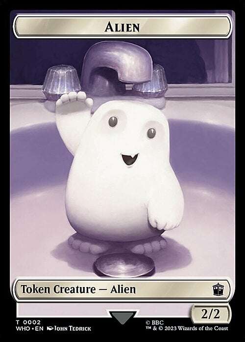 Alien // Alien Warrior Card Front