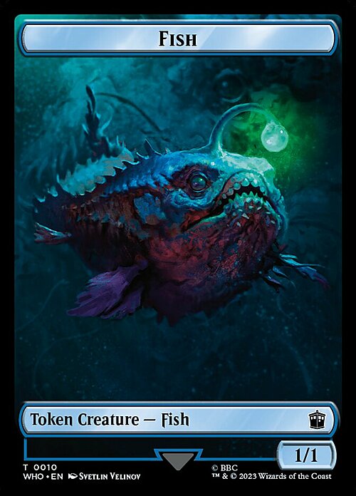 Fish // Alien Warrior Card Front