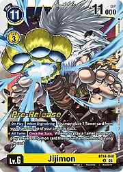 Jijimon · Pre-Release Stamped BT14-040