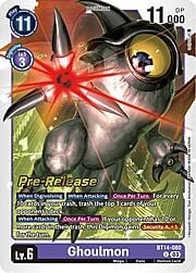 Ghoulmon · Pre-Release Stamped BT14-080