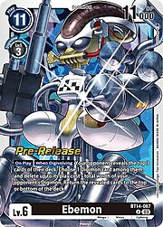 Ebemon · Pre-Release Stamped BT14-067