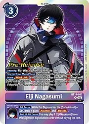 Eiji Nagasumi · Pre-Release Stamped BT14-087