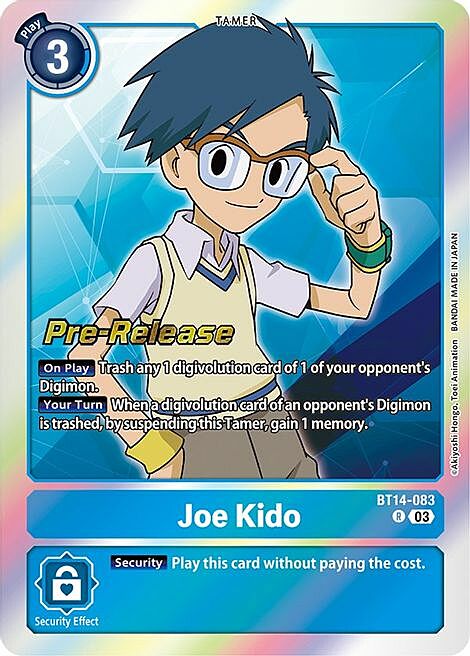 Joe Kido Card Front
