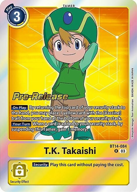 T.K. Takaishi Card Front