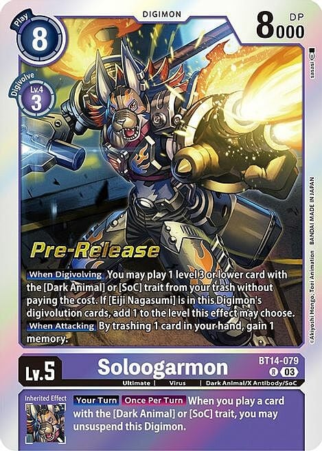 Soloogarmon Card Front