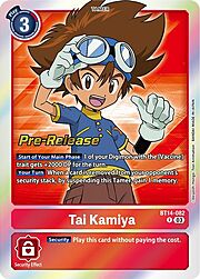 Tai Kamiya · Pre-Release Stamped BT14-082