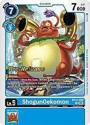 ShogunGekomon · Pre-Release Stamped BT14-028