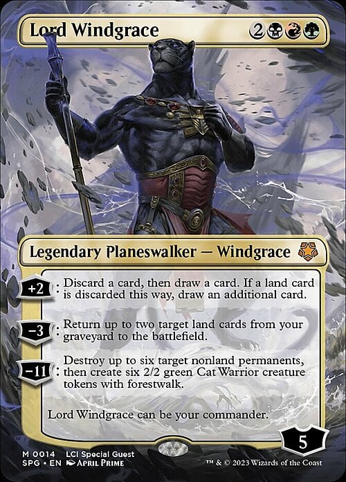 Lord Windgrace Card Front