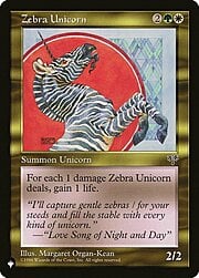 Unicorno Zebrato