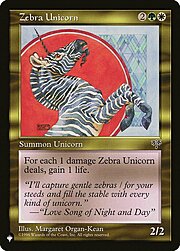 Zebra Unicorn CT-268954