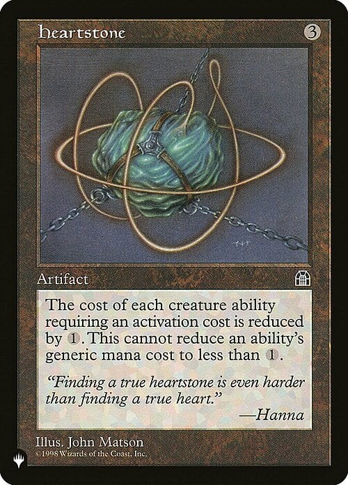 Heartstone Card Front