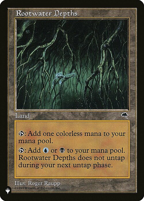 Rootwater Depths Card Front