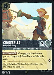 Cinderella - Knight in Training · Promo 14/P1 014