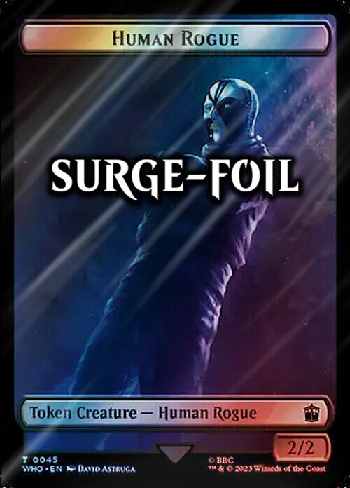 Human Rogue // Alien Warrior Card Front