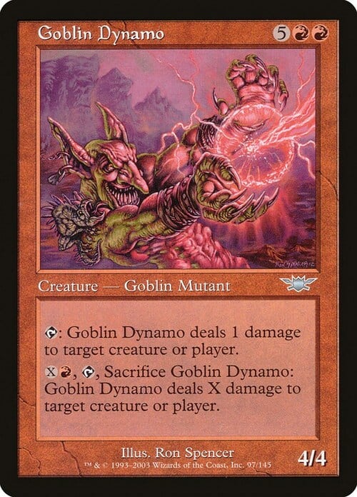 Goblin Dynamo Card Front