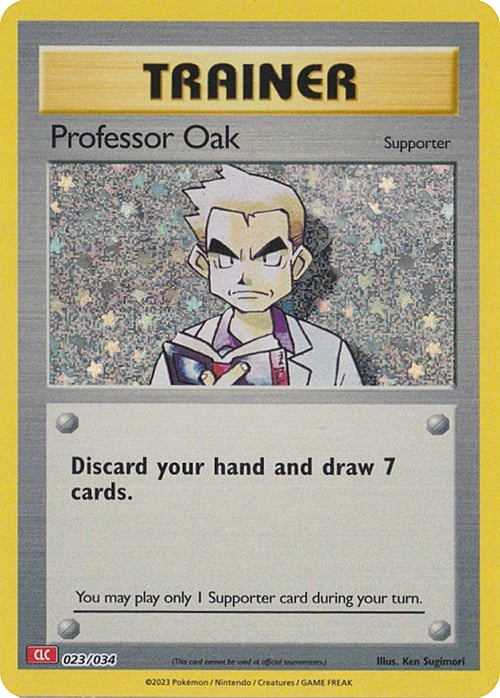 Profesor Oak Frente