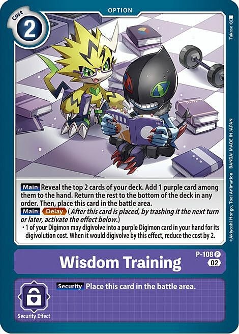 Wisdom Training Card Front