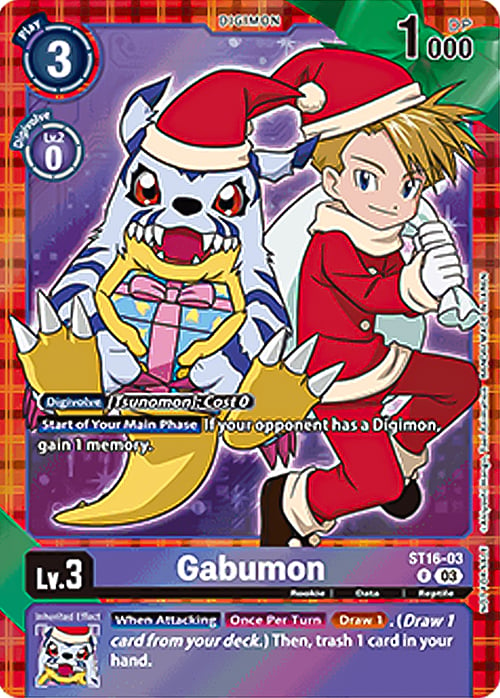 Gabumon Card Front