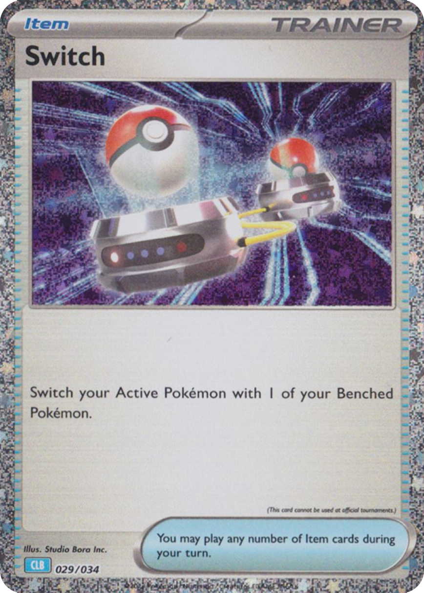 trainer switch pokemon card 2013 Collection XY Energy Promo #004/XY-P variation to centering Switch Pokmon TCG Classic: Blastoise