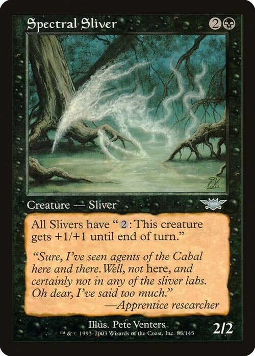 Spectral Sliver Card Front