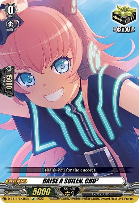 RAISE A SUILEN, CHU² Card Front