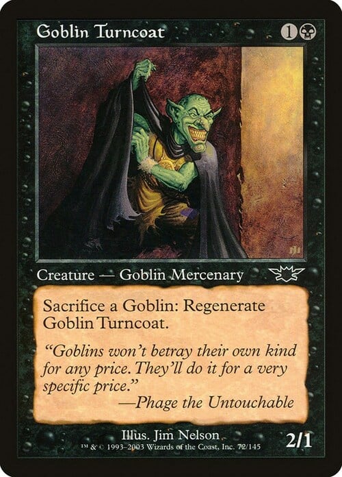 Rinnegato Goblin Card Front