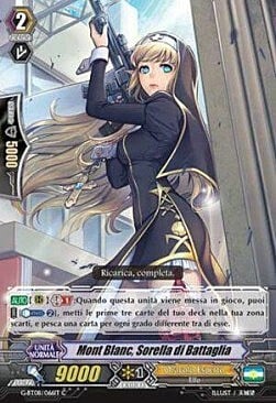 Battle Sister, Mont Blanc Card Front