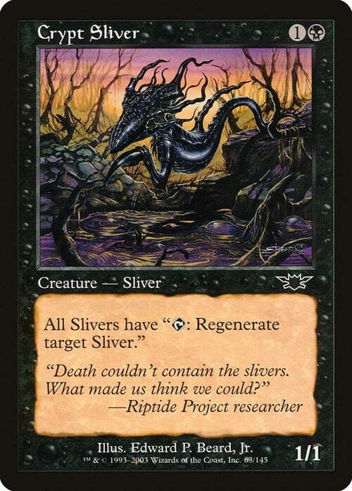 Crypt Sliver Card Front