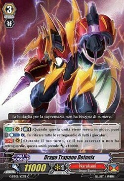 Detonix Drill Dragon Card Front