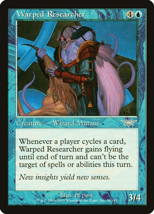Warped Researcher Card Front