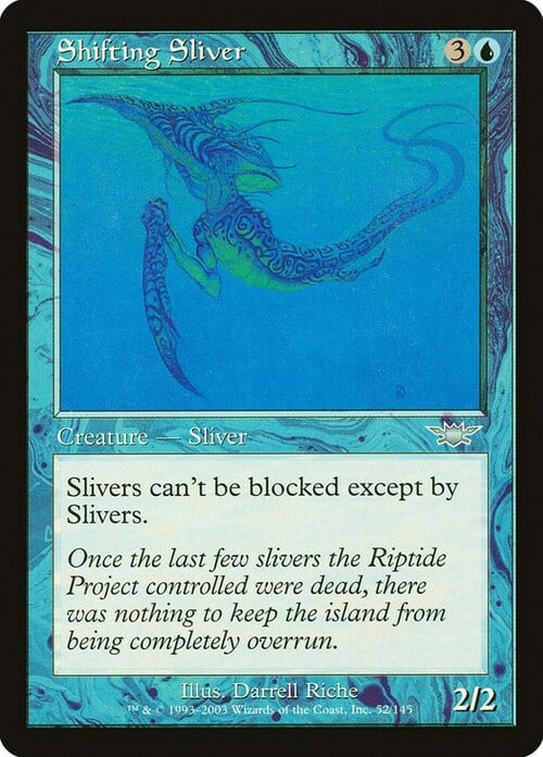 Shifting Sliver Card Front