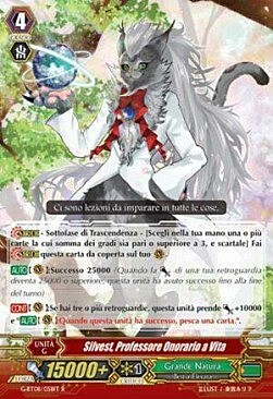 Lifelong Honorary Professor, Silvest Card Front