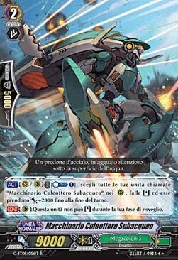 Machining Dive Beetle Card Front