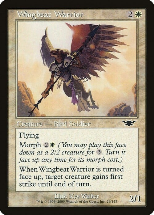 Wingbeat Warrior Card Front