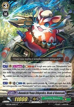 Hammsuke's Rival, Fountain Pen Hammkichi Card Front