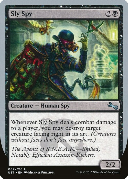 Sly Spy Card Front
