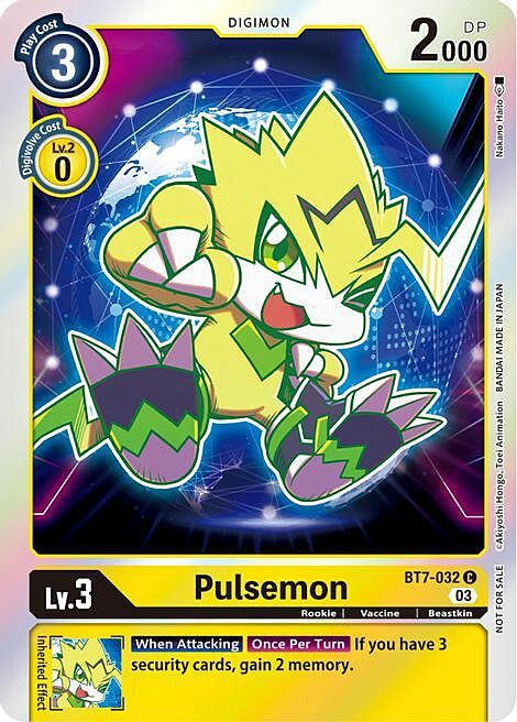Pulsemon Card Front