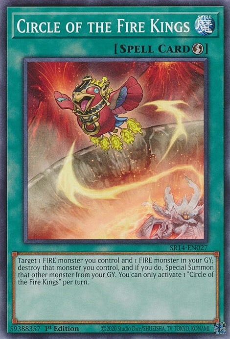 Circle of the Fire Kings Card Front
