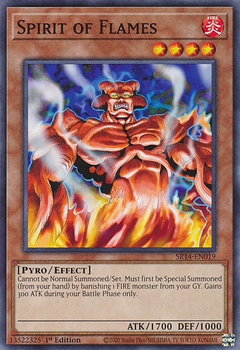 Spirit of Flames Card Front