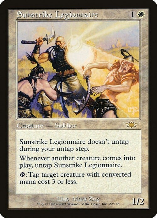 Legionario Fendisole Card Front