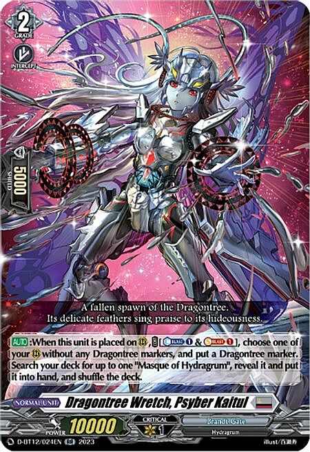 Dragontree Wretch, Psyber Kaitul Card Front
