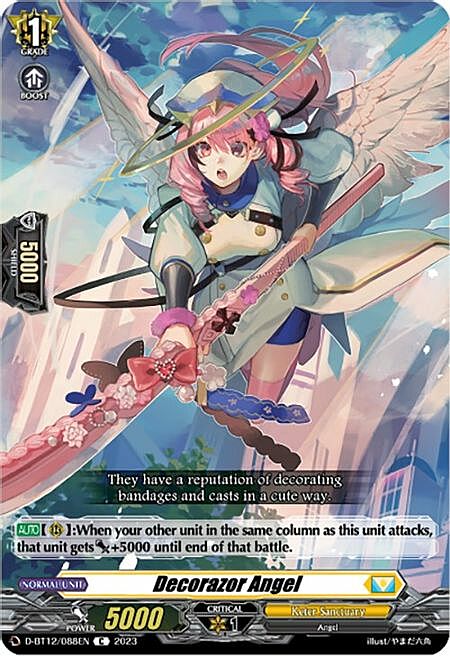 Decorazor Angel Card Front