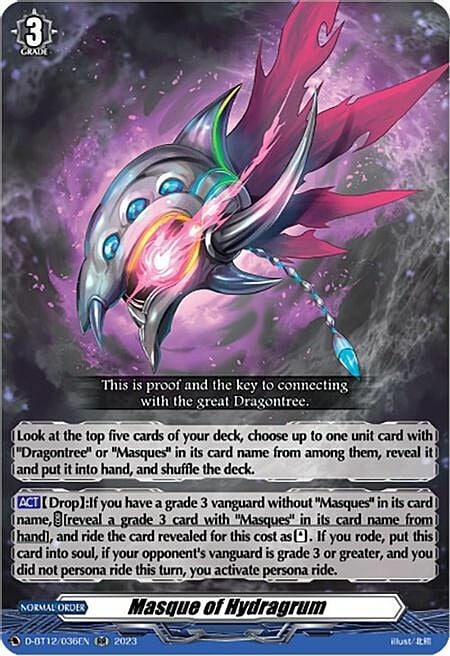 Masque of Hydragrum Card Front