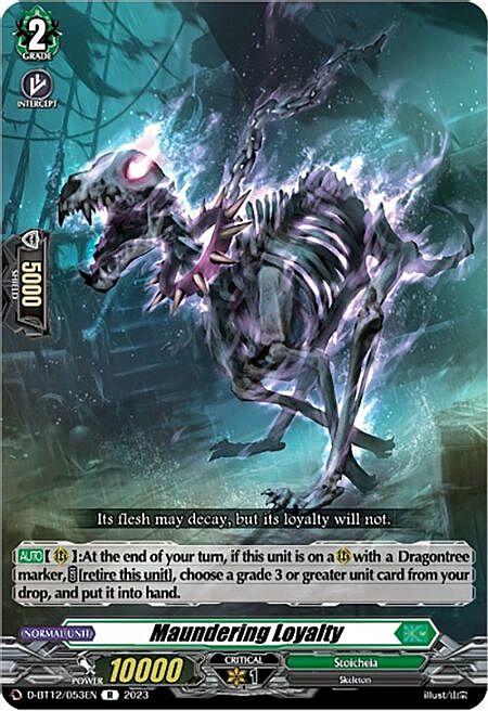 Maundering Loyalty Card Front