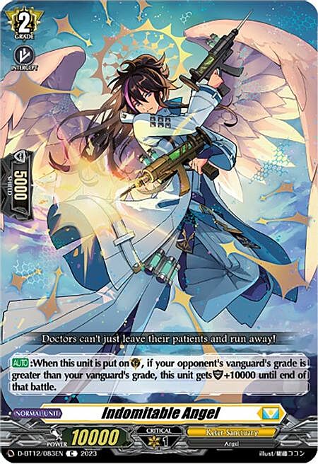 Indomitable Angel Card Front