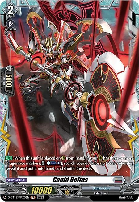 Gould Beltas Card Front