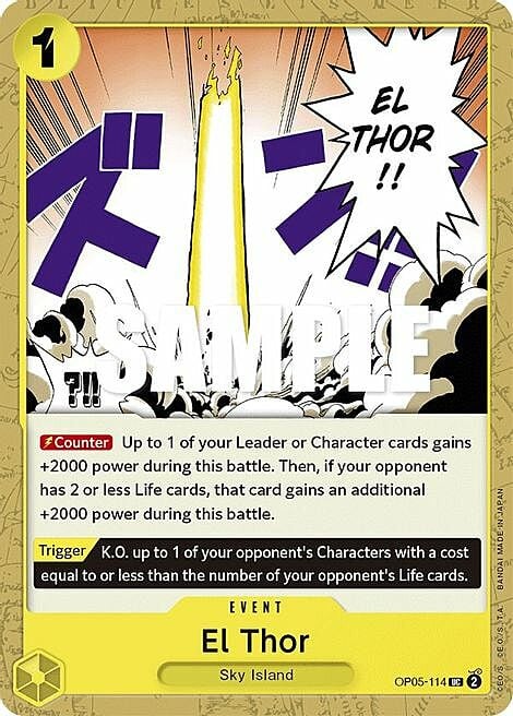 El Thor Card Front