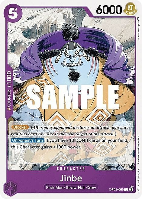 Jinbe Card Front