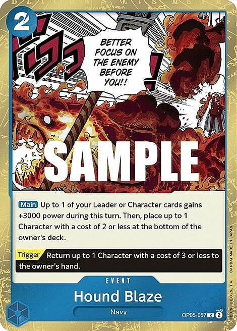 Hound Blaze Card Front